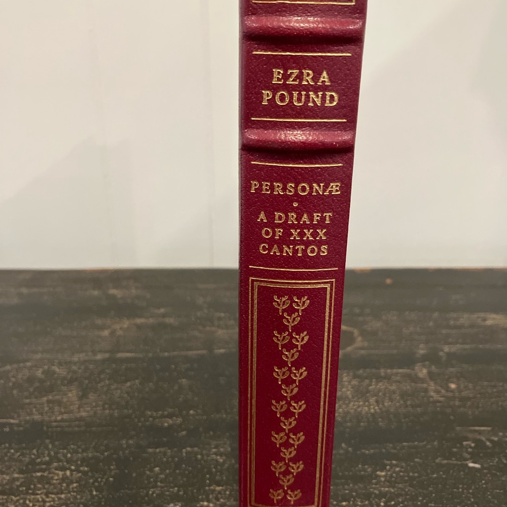 A Draft of XXX Cantos . Ezra Pound . Franklin Library. Limited edition 1980